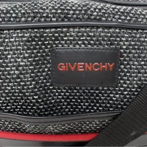 Givenchy Tweed vintage carry-on duffel bag